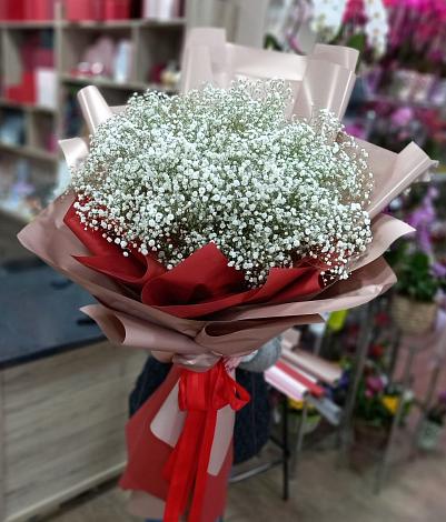 Букет цветов из: Гипсофила в Новоржеве