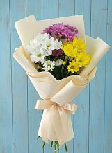 Букет цветов из:  Хризантемы в Новоржеве