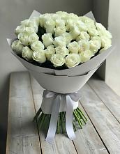 Букет 35 Белых роз #REPLACE_PRED# Новоржеве