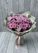 Букет цветов из:  Хризантемы в Новоржеве