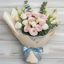 Букет цветов из:  Лизиантусы #REPLACE_PRED# Новоржеве