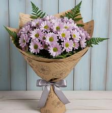 Букет цветов из:  Хризантемы #REPLACE_PRED# Новоржеве