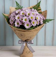 Букет цветов из:  Хризантемы в Новоржеве