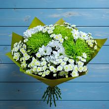Букет цветов из:  Хризантемы #REPLACE_PRED# Новоржеве