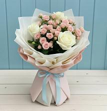 Букет цветов из:  Розы в Новоржеве