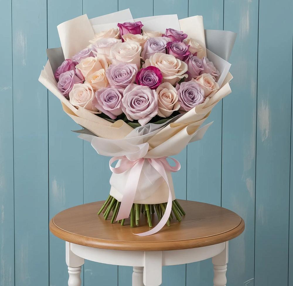 Букет цветов из: Розы в Новоржеве