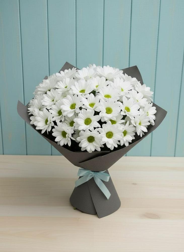 Букет цветов из: Хризантемы в Новоржеве