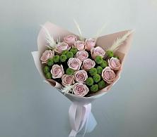 Букет цветов из:  Розы и Хризантемы #REPLACE_PRED# Новоржеве