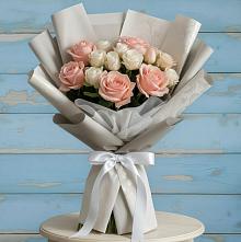Букет цветов из:  Розы в Новоржеве