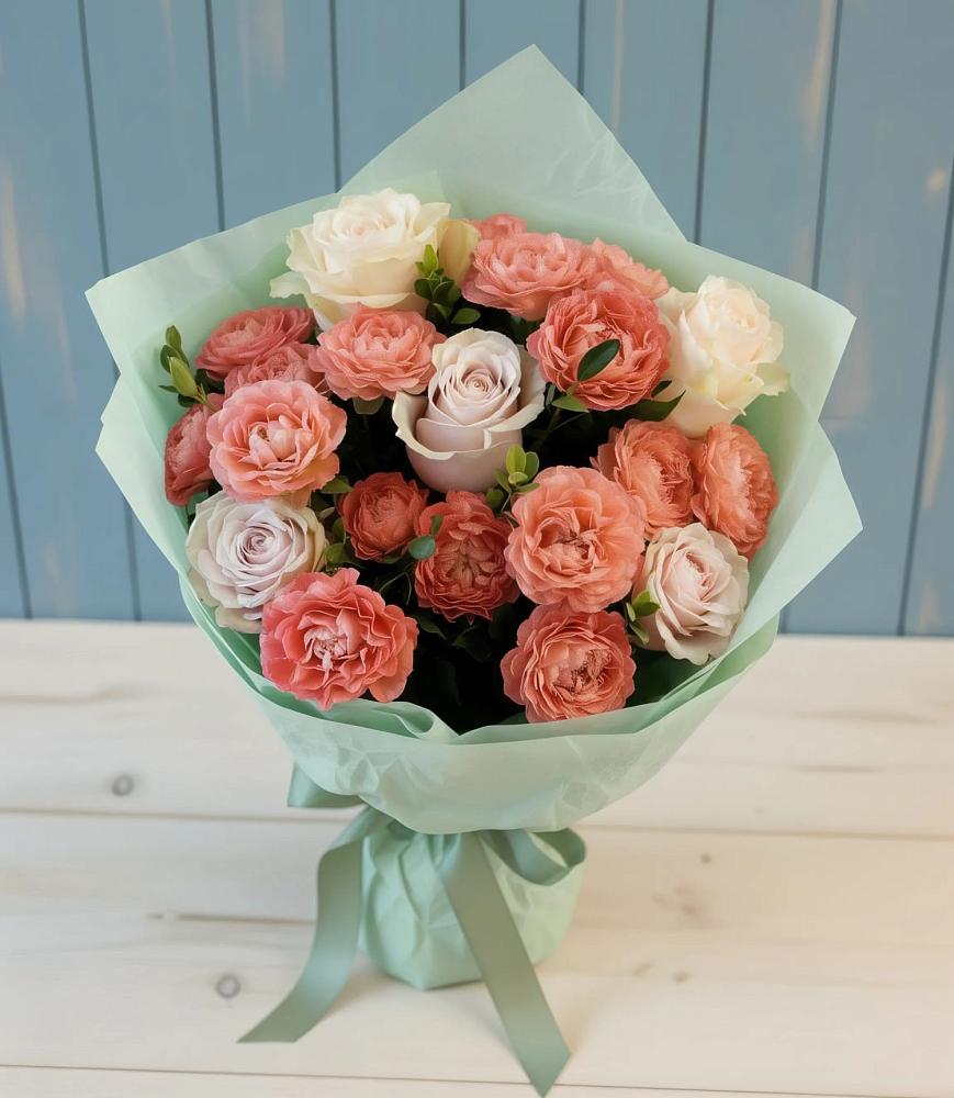 Букет цветов из: Розы в Новоржеве