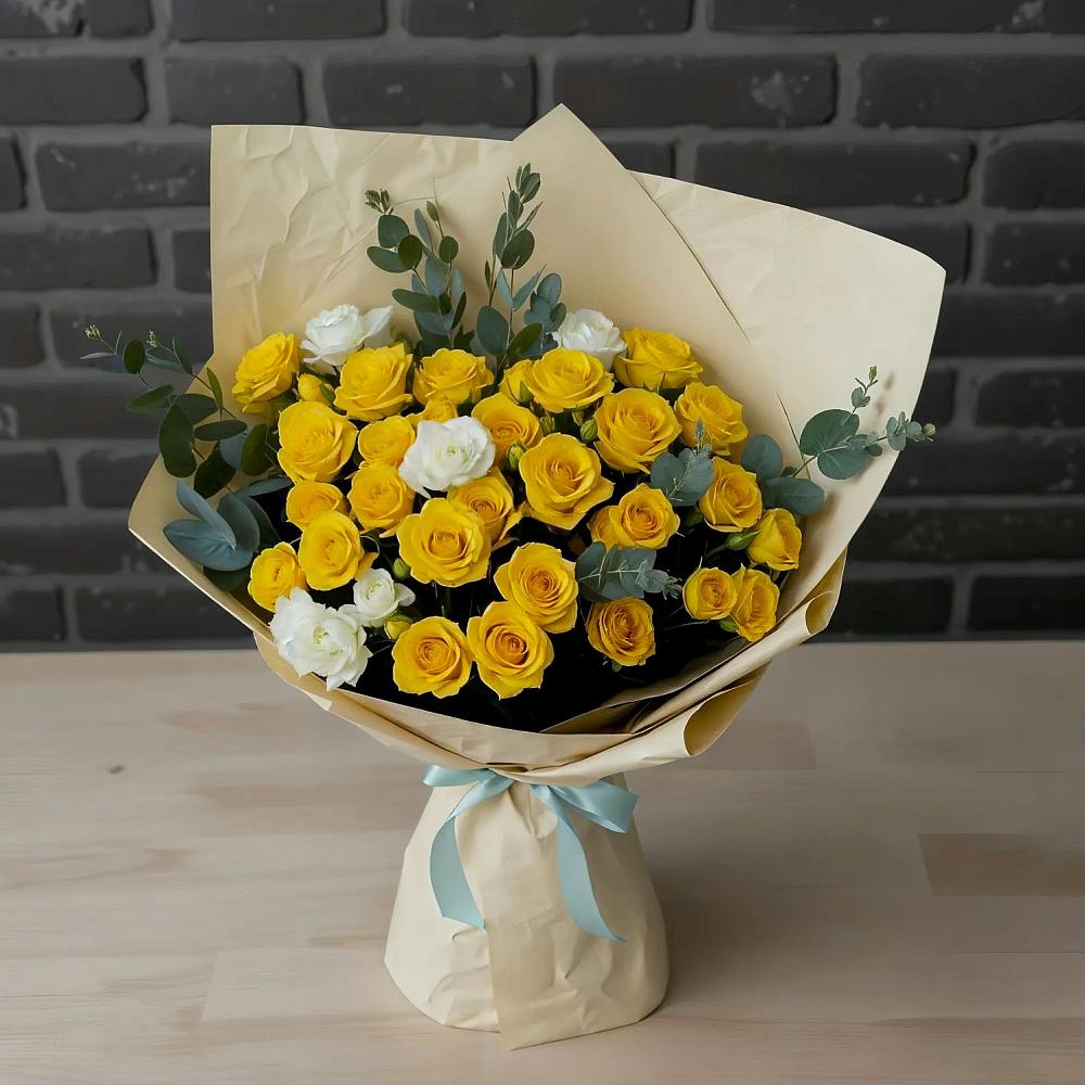 Букет цветов из: Розы в Новоржеве