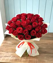 Букет 29 Красных роз в Новоржеве