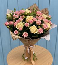 Букет цветов из:  Розы в Новоржеве