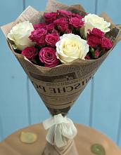 Букет цветов из:  Розы в Новоржеве