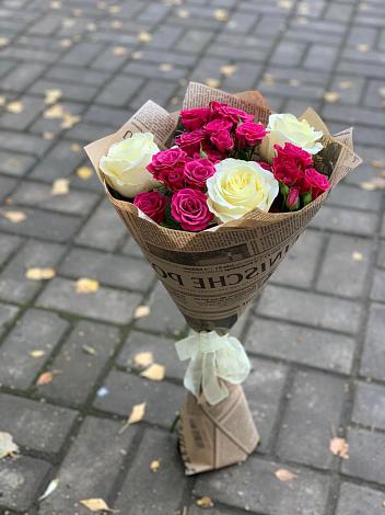 Букет цветов из: Розы в Новоржеве